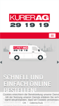 Mobile Screenshot of kurierag-hamburg.de